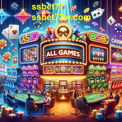 Descubra a Categoria 'Todos os Jogos' do ssbet77